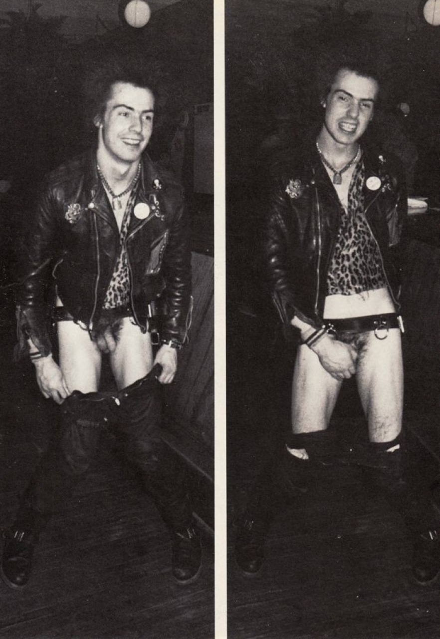 Vintage Sid Vicious Sex Pistols Postcard Media Comm.